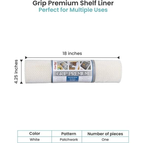 Brand Grip Premium Shelf Liner, Thick and Non-Adhesive Drawer Liner - Picture 2 of 7